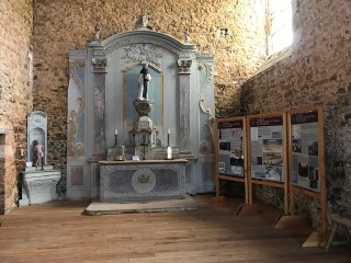 Retable, chapelle d'Etival